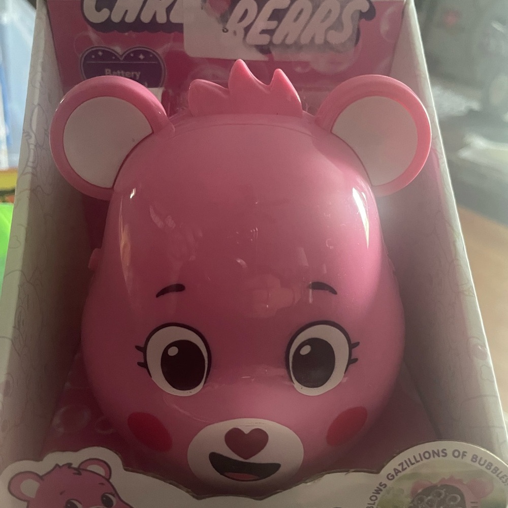 Care Bears Pink Bubble Maker Toy